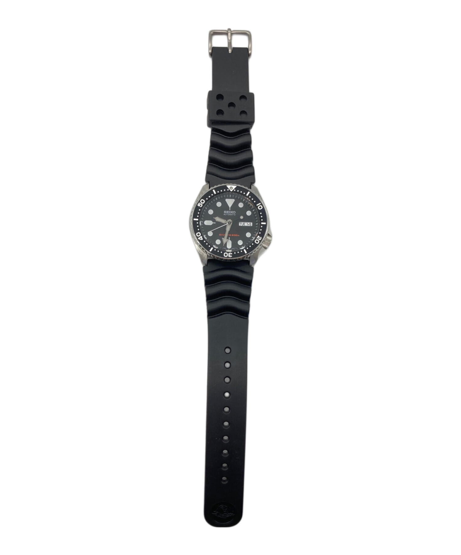 中古・古着通販】SEIKO (セイコー) ダイバーズウォッチ ブラック