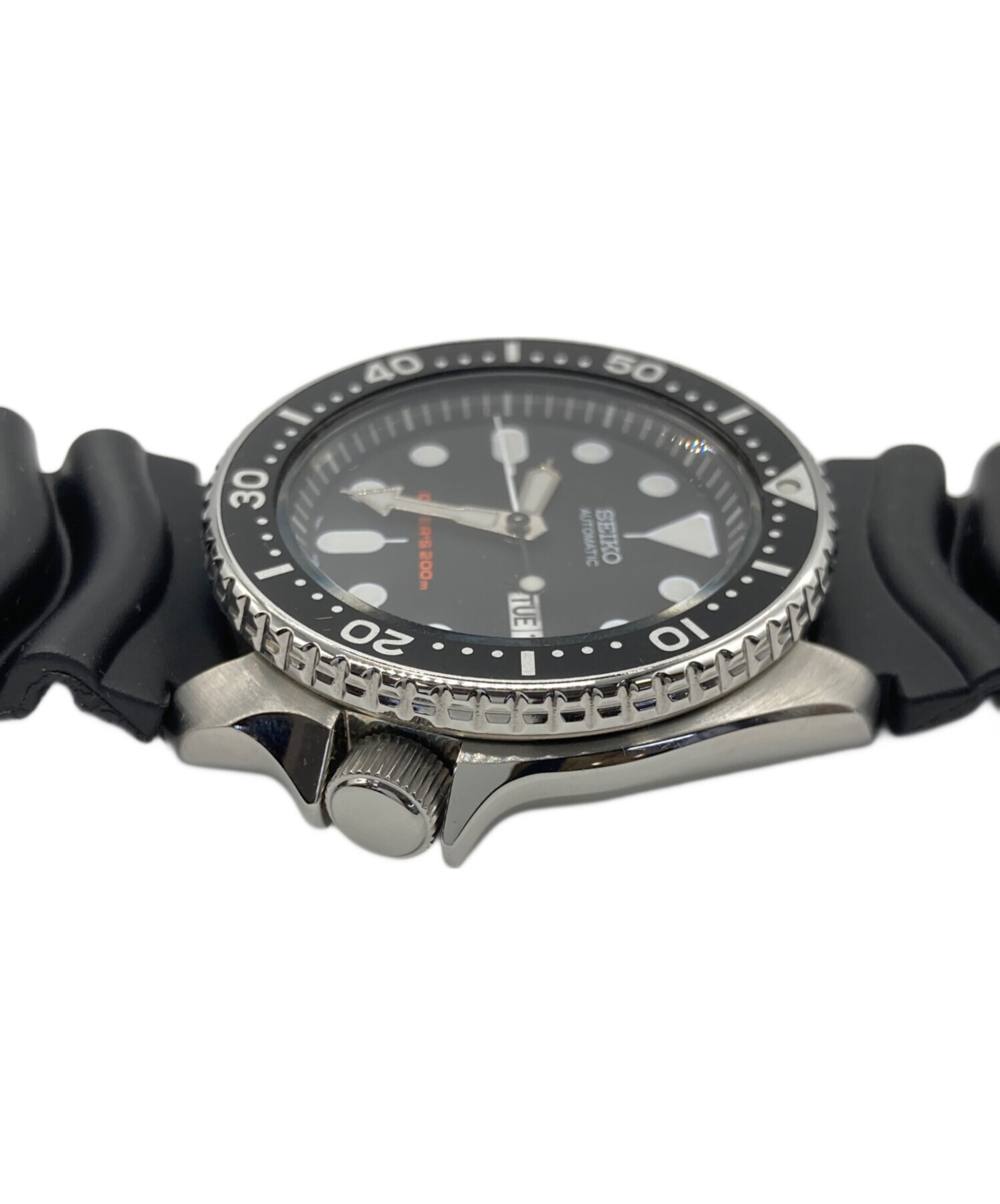 中古・古着通販】SEIKO (セイコー) ダイバーズウォッチ ブラック