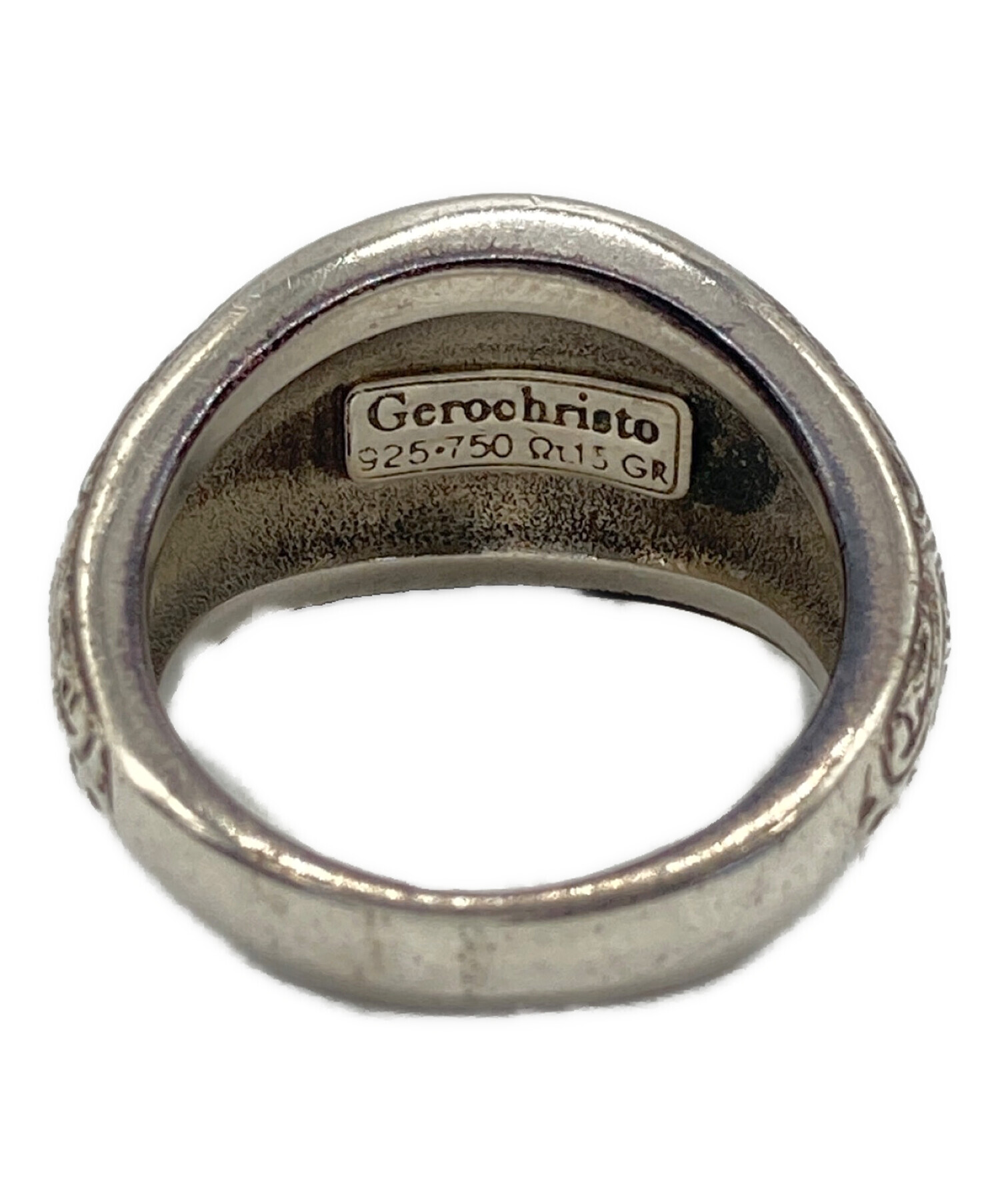 中古・古着通販】Gerochristo (ジェロクリスト) シルバーリング サイズ
