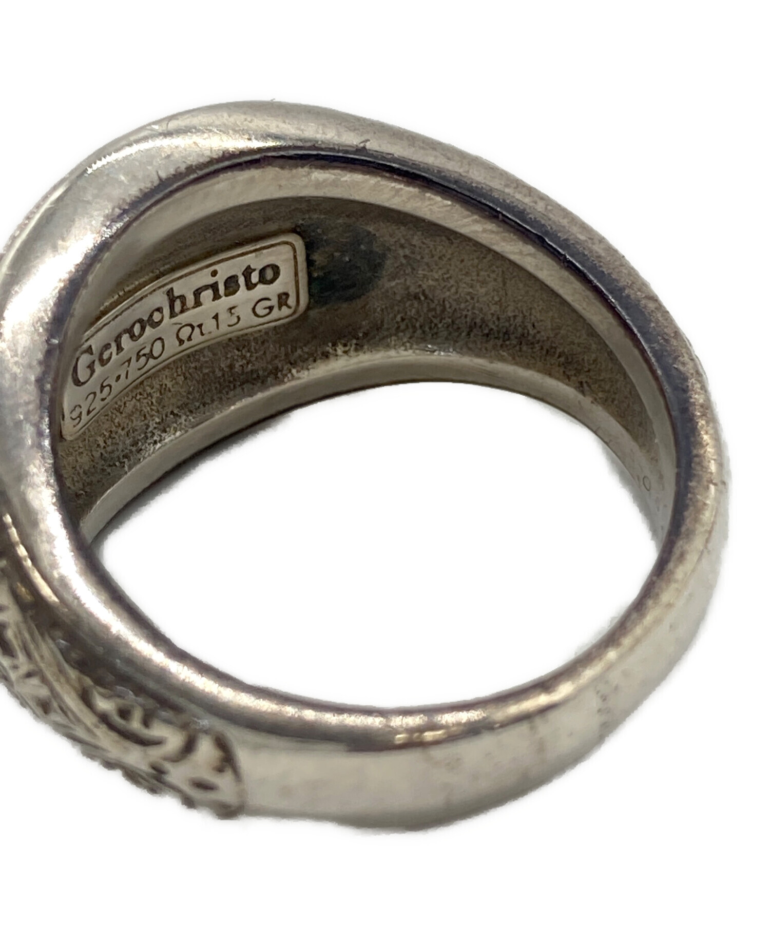 中古・古着通販】Gerochristo (ジェロクリスト) シルバーリング サイズ