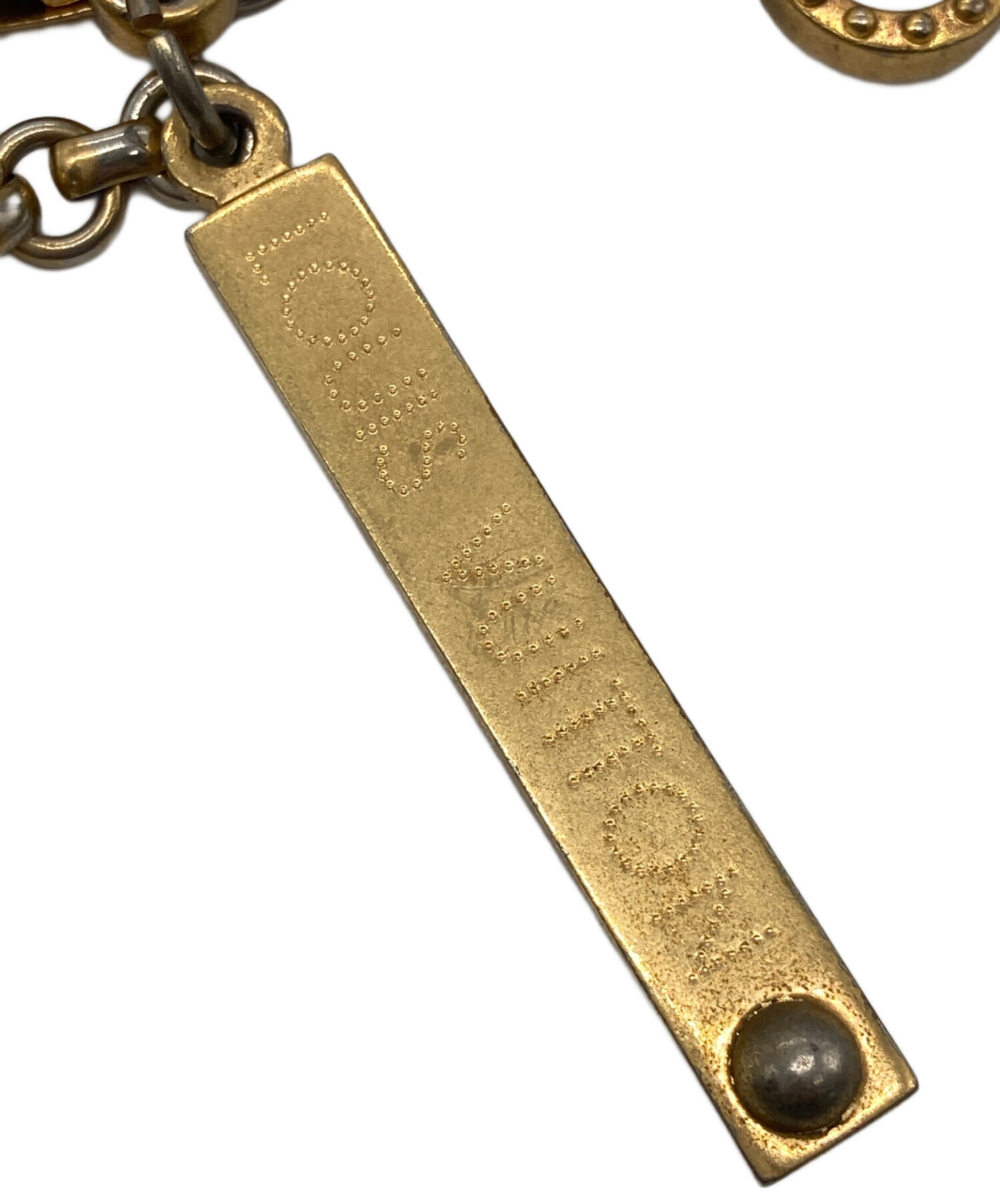 ルイ・ヴィトン バッグチャーム タグ・ゲーム・オンキーホルダー 中古・古着通販】LOUIS VUITTON (ルイ ヴィトン) バッグチャーム
