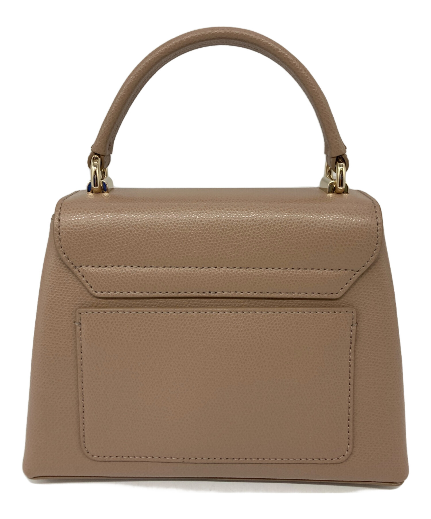 FURLA ベージュ ハンド/ショルダー2way バッグ 中古・古着通販】FURLA (フルラ) 2WAYショルダーバッグ ベージュ