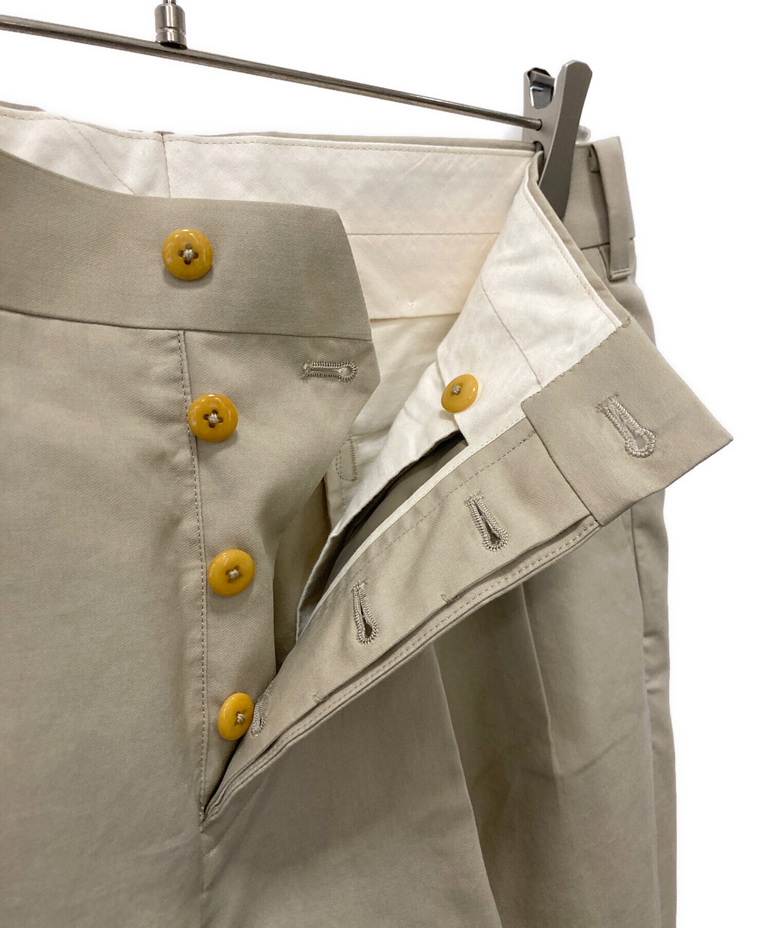 サイズ2 マーティーアンドサンズ 俺チノ 黄味ベージュ MAATEE&SONS