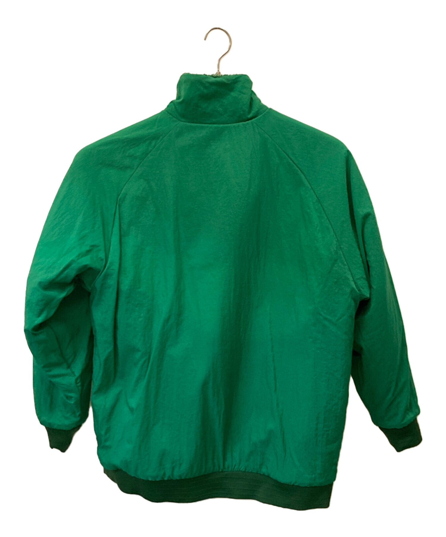 【古着】NIKE GYAKUSOU ランナージャケット グリーン Ｌ 中古・古着通販】NIKE (ナイキ) フリースジャケット グリーン×ホワイト