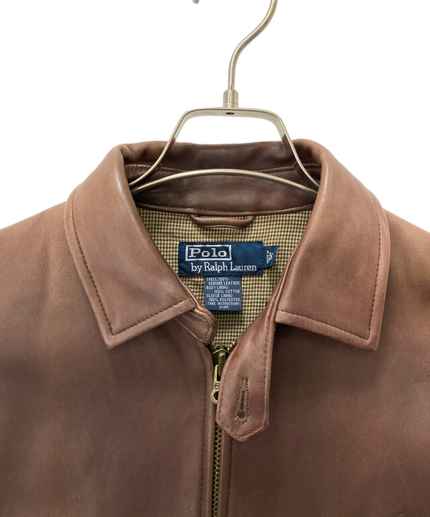 中古・古着通販】POLO RALPH LAUREN (ポロ・ラルフローレン) レザー