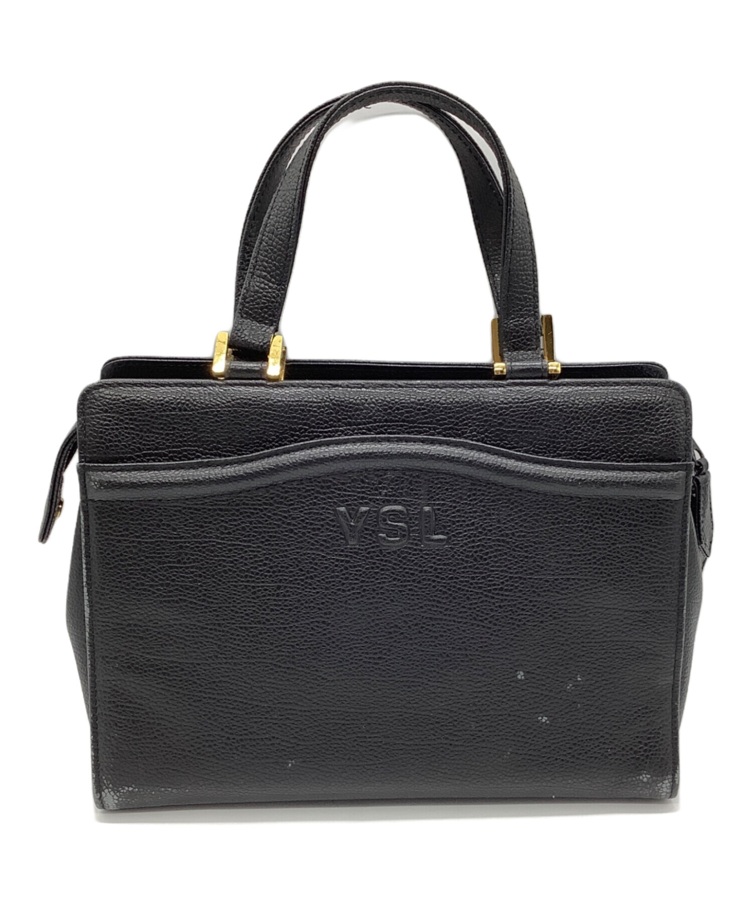 Yves Saint Lauren レザーバッグ 中古・古着通販】Yves Saint Laurent (イヴサンローラン) レザー