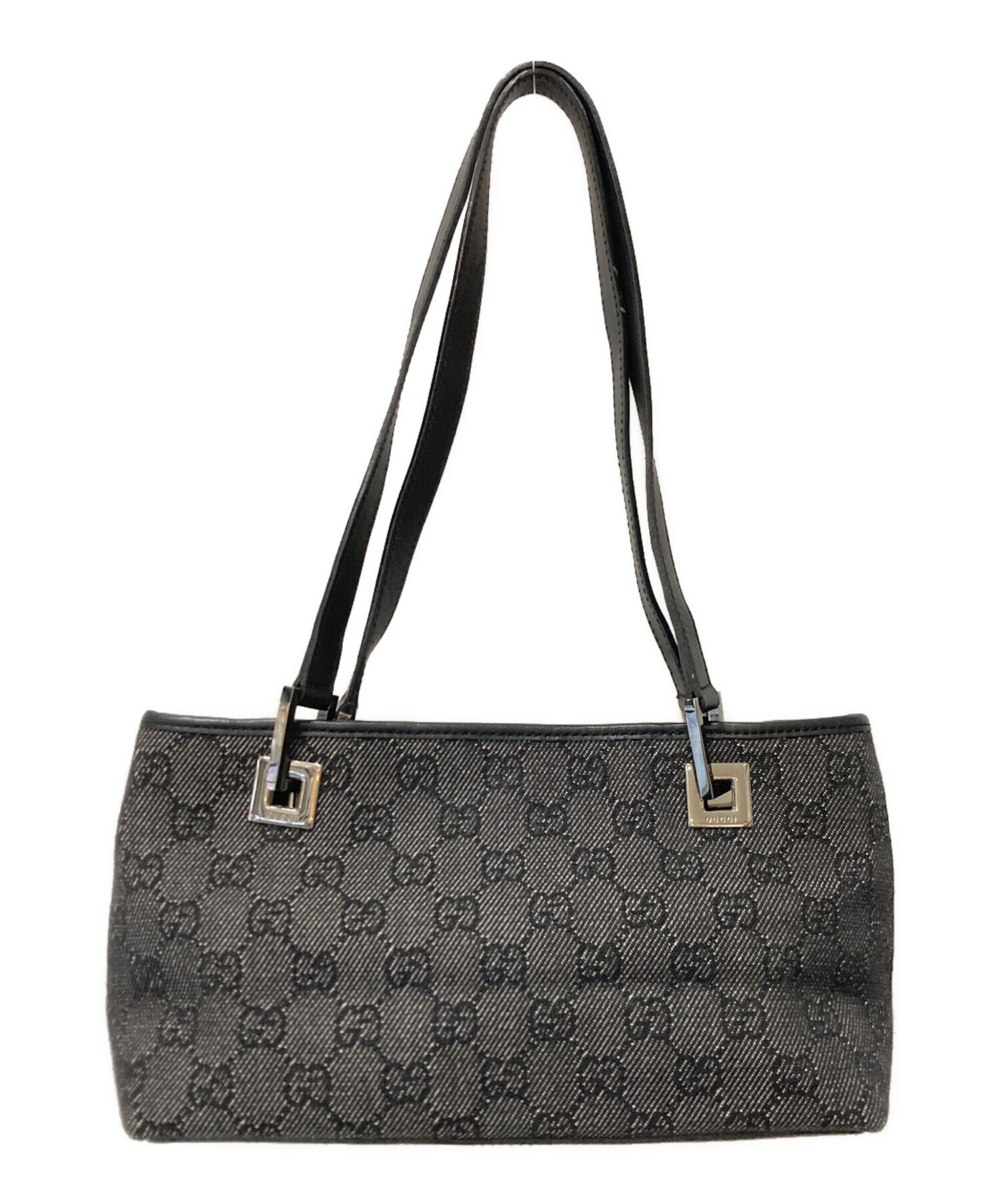 中古・古着通販】GUCCI (グッチ) ミニハンドバッグ ブラック｜ブランド 