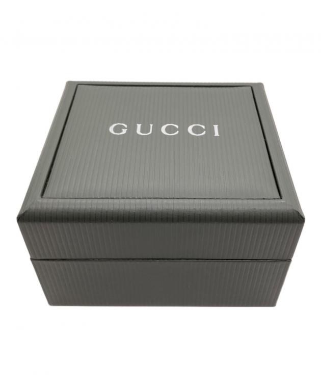 中古・古着通販】GUCCI (グッチ) スクエアバングルウォッチ ブラック