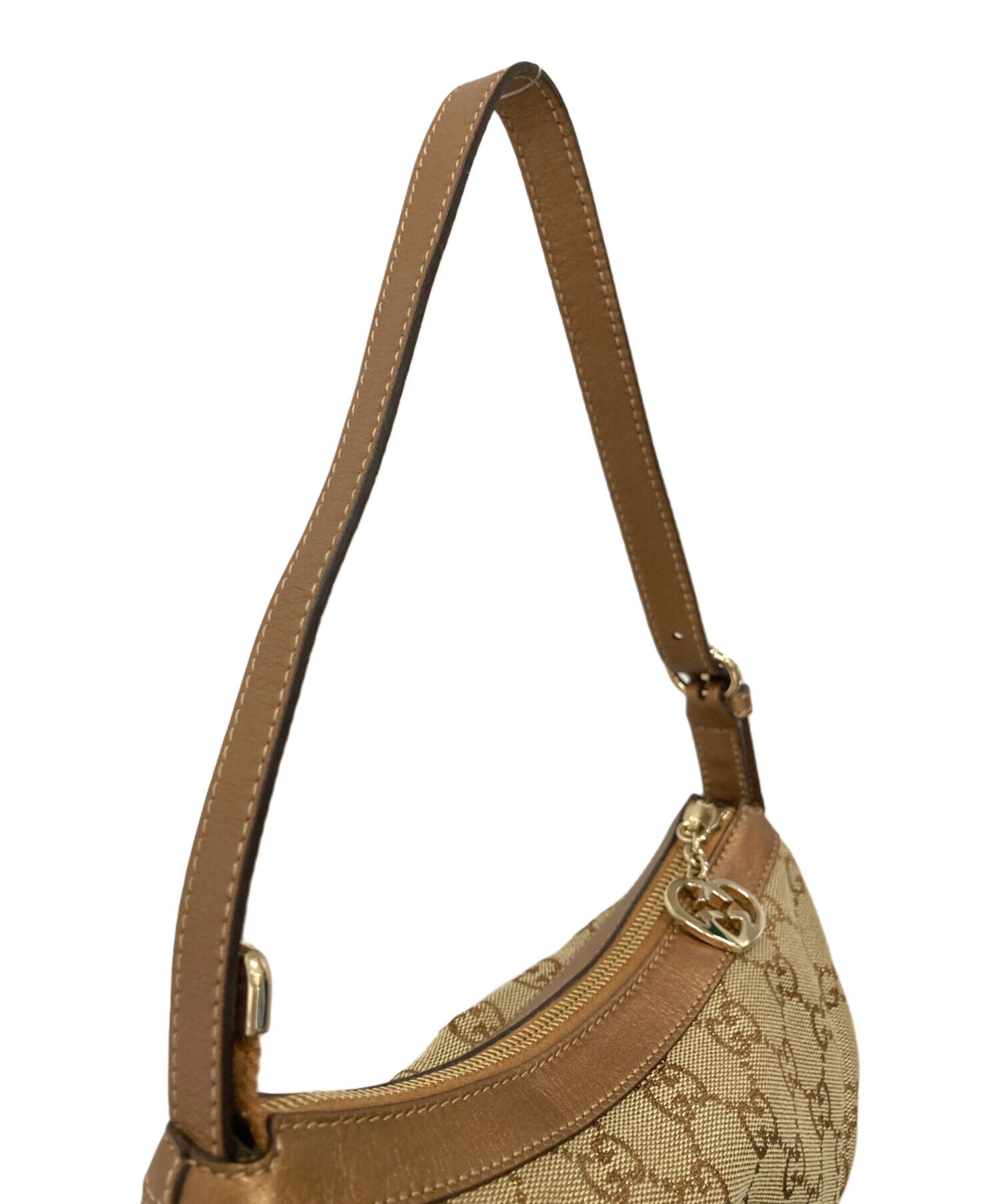 GUCCIアクセサリーポーチ 中古・古着通販】GUCCI (グッチ) アクセサリーポーチ ベージュ