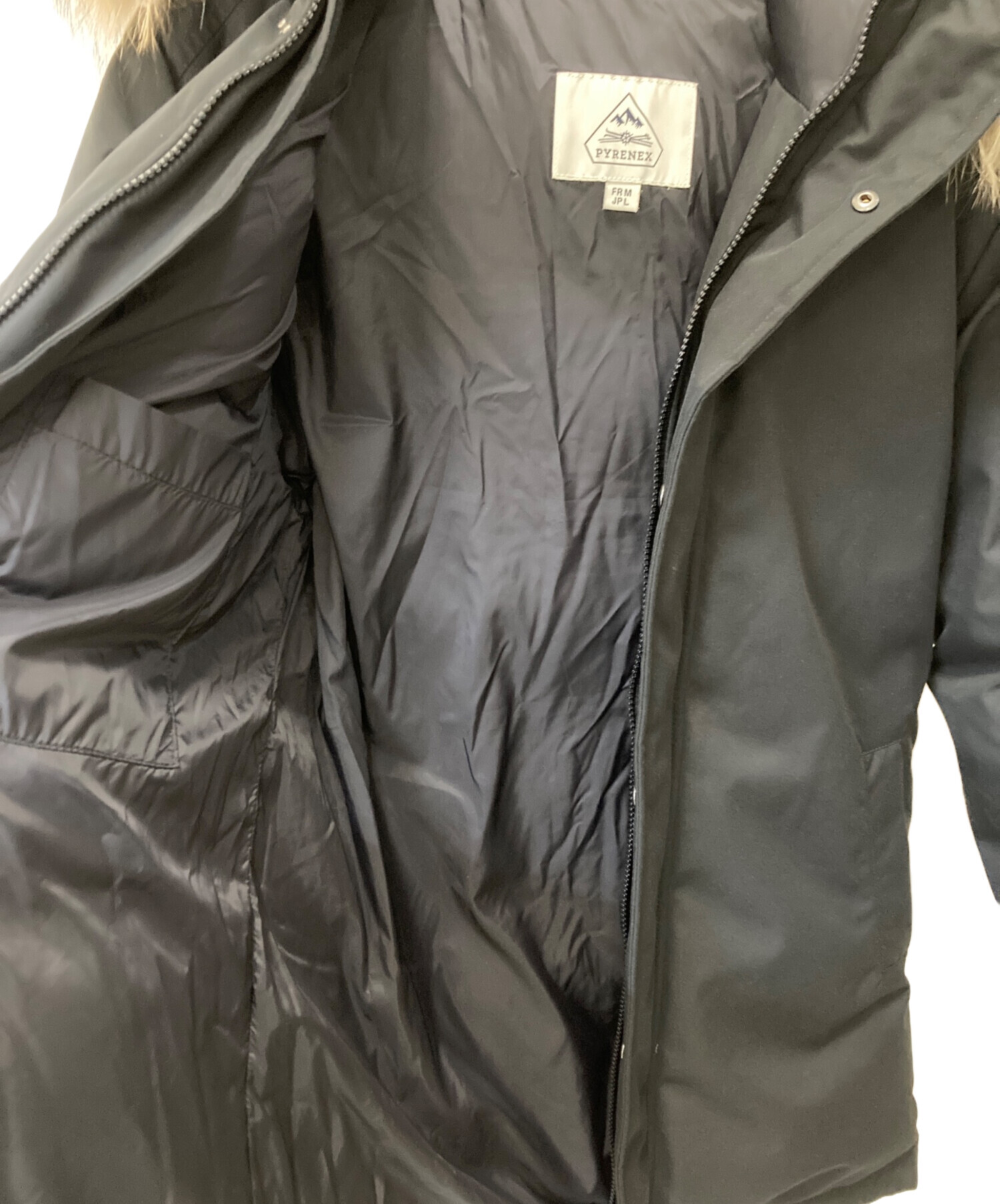 中古・古着通販】Pyrenex (ピレネックス) ダウンコート ブラック 