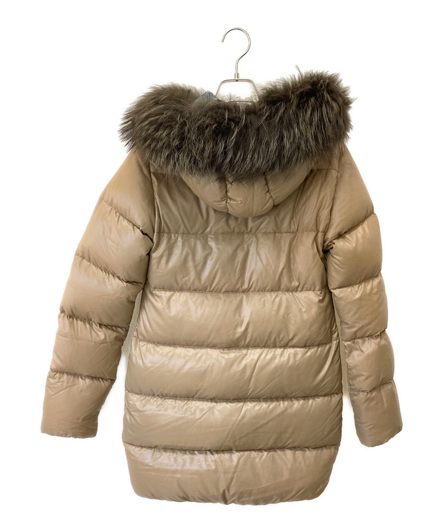 DUVETICA正規品・美品ベージュ ダウンジャケット・レディース 中古・古着通販】DUVETICA (デュベティカ) ダウンジャケット ブラウン