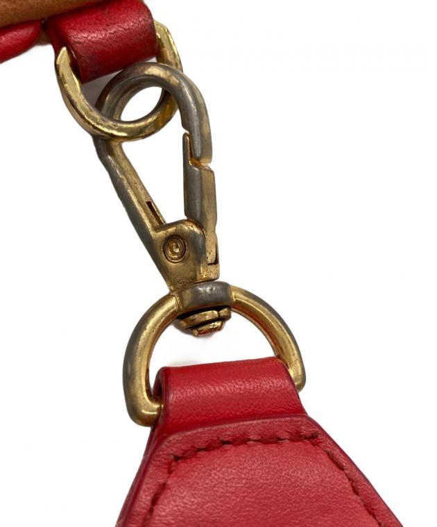 MCM クラッチバッグ 赤 エムシーエム MCM クラッチバッグ 赤 エムシーエム