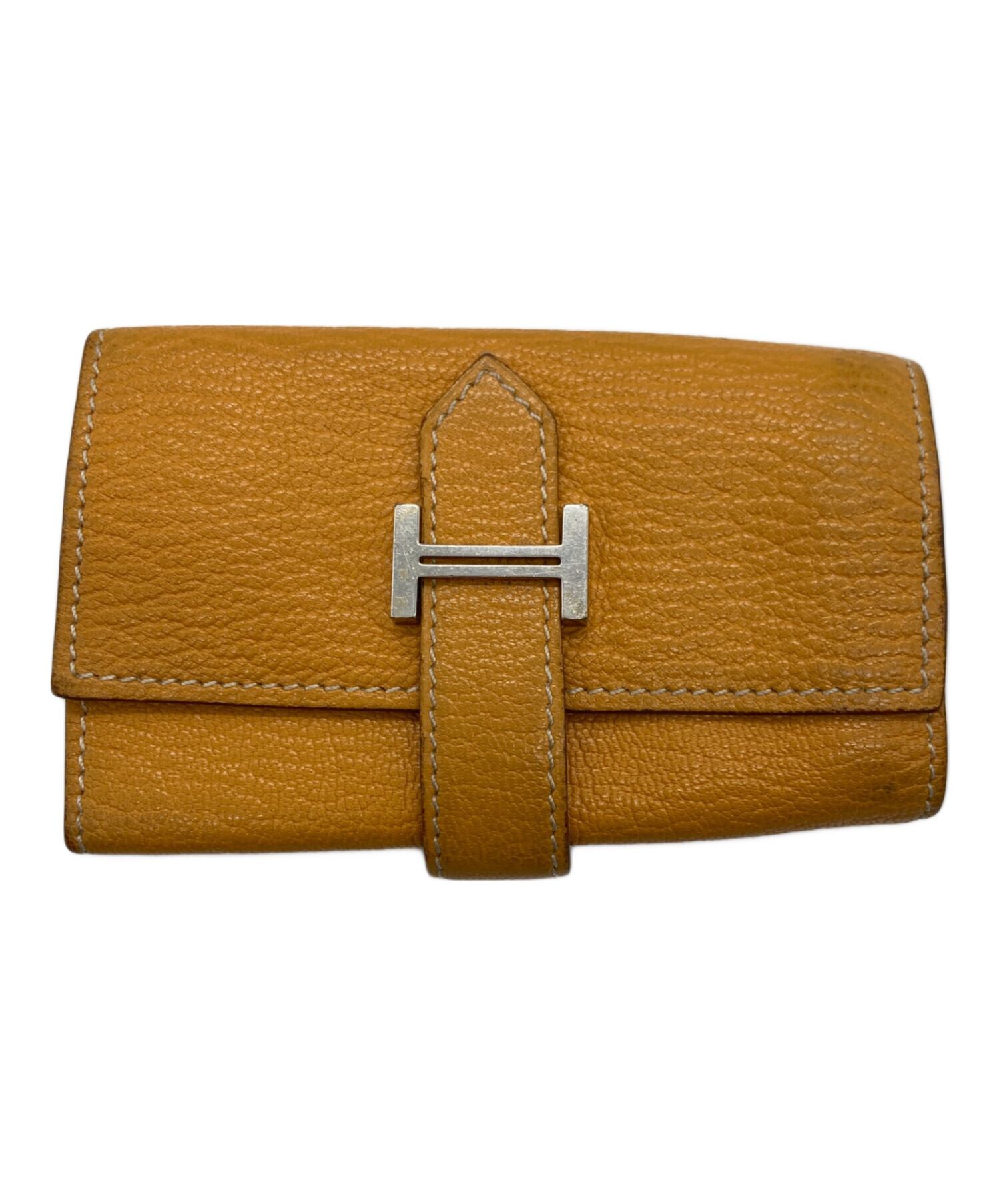 中古・古着通販】HERMES (エルメス) キーケース マスタード｜ブランド
