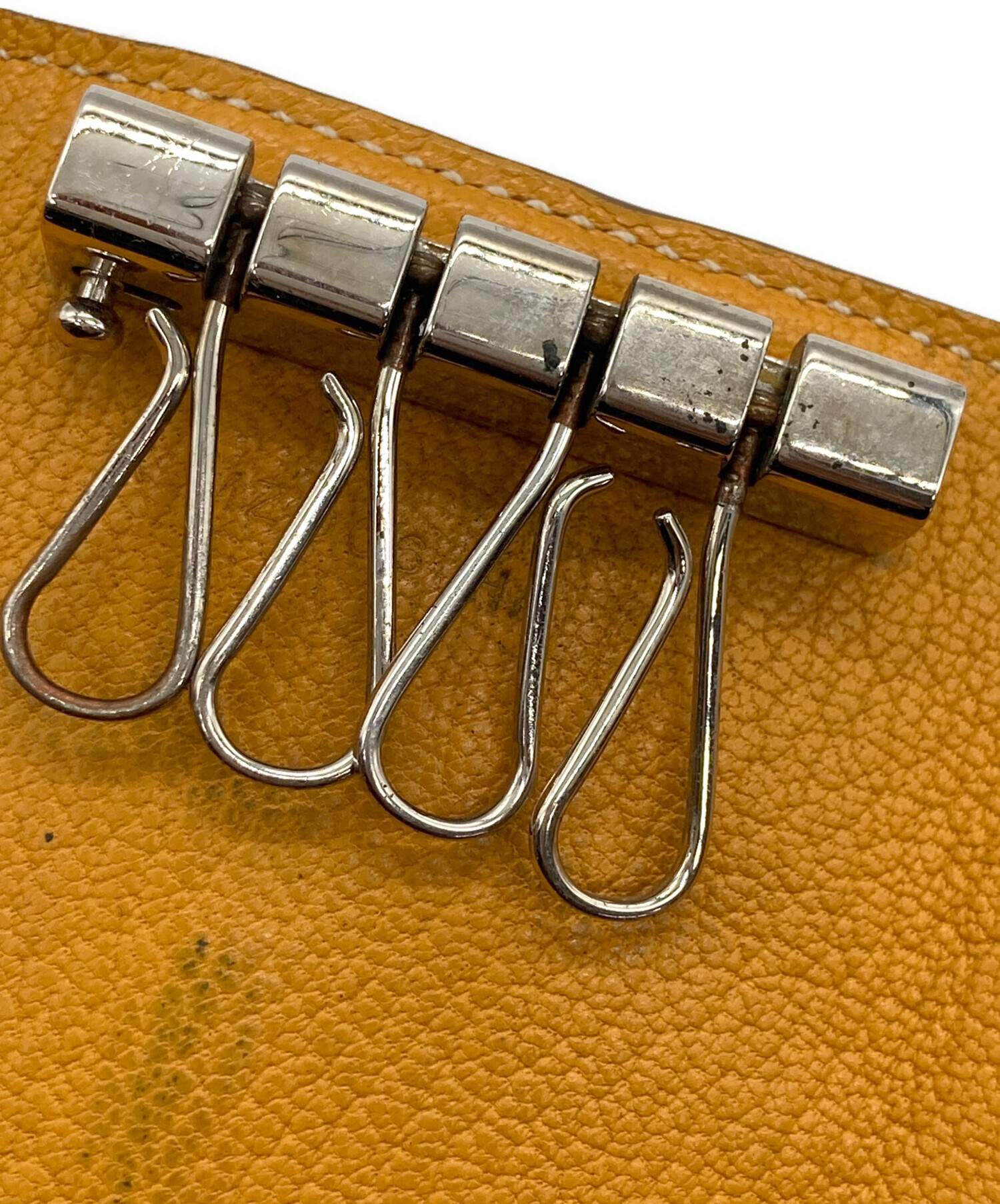 中古・古着通販】HERMES (エルメス) キーケース マスタード｜ブランド