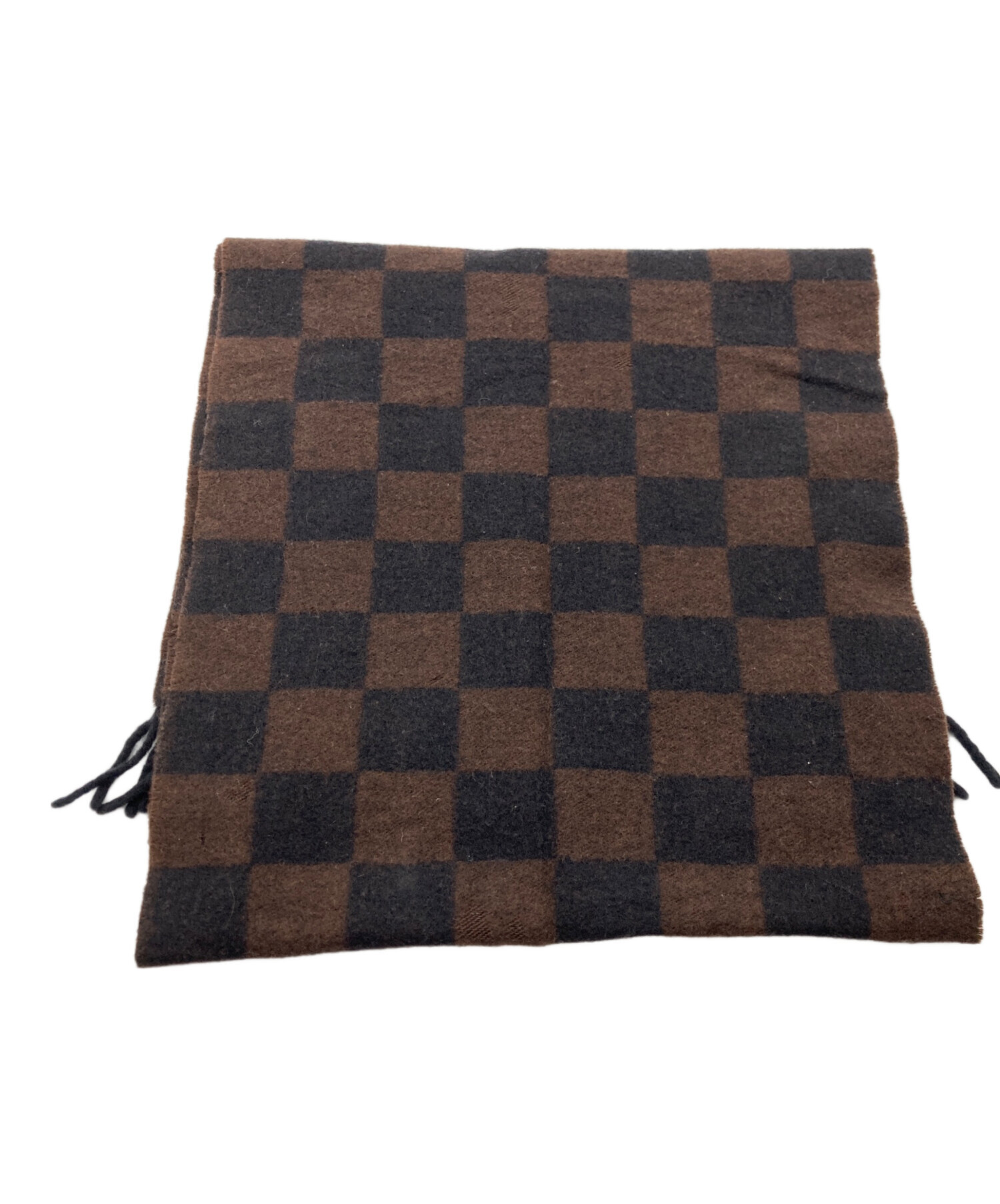 中古・古着通販】FENDI (フェンディ) マフラー ブラウン×ブラック