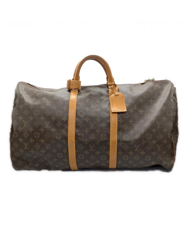 中古・古着通販】LOUIS VUITTON (ルイ ヴィトン) キーポル60 ブラウン