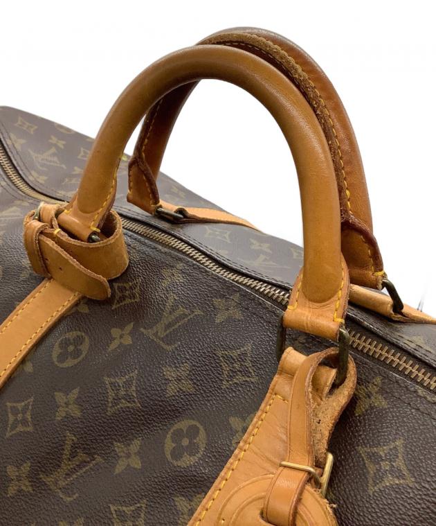 LOUIS VUITTON ルイ・ヴィトン キーポル60 中古・古着通販】LOUIS VUITTON (ルイ ヴィトン) キーポル60 ブラウン