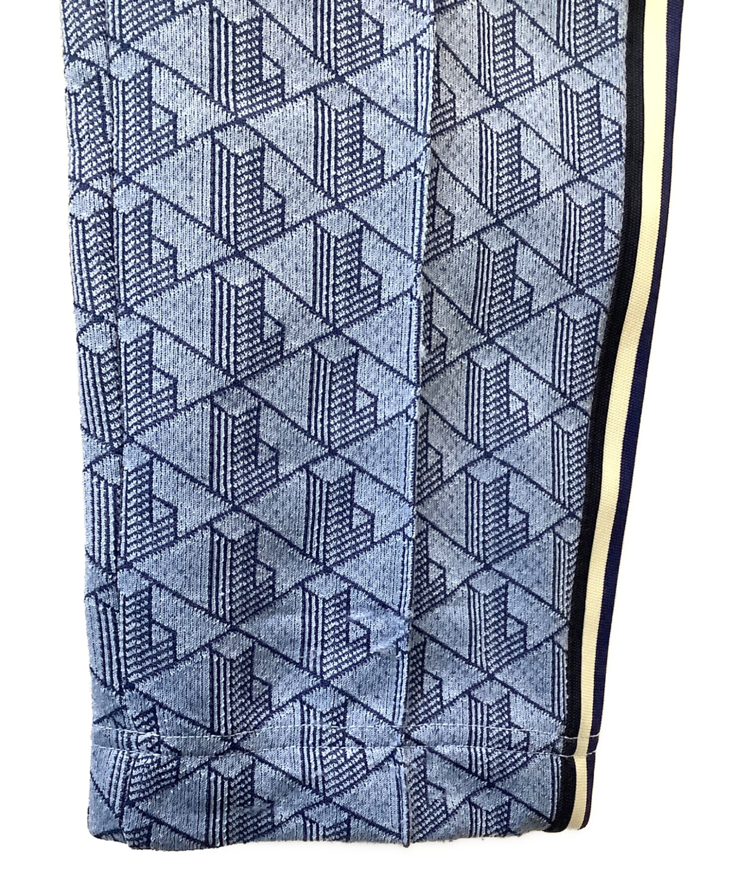 ラコステ 70s ティファニーブルー フランス製 トラックパンツ C442 中古・古着通販】LACOSTE (ラコステ) サイドテーピングモノグラムジャ