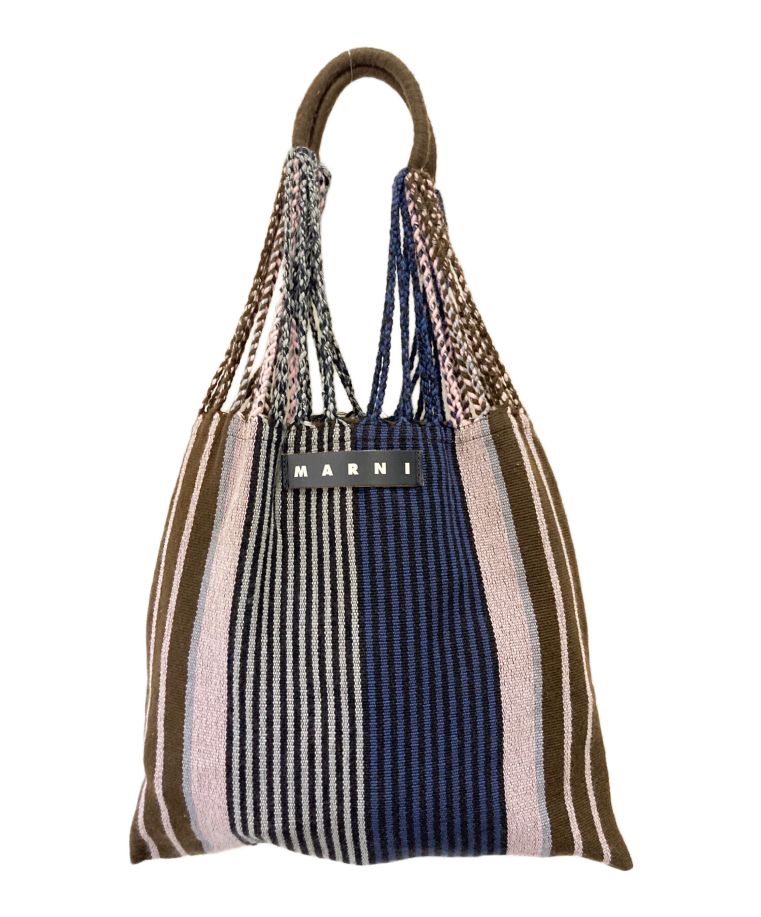 中古・古着通販】MARNI (マルニ) トートバッグ ブラウン×ピンク