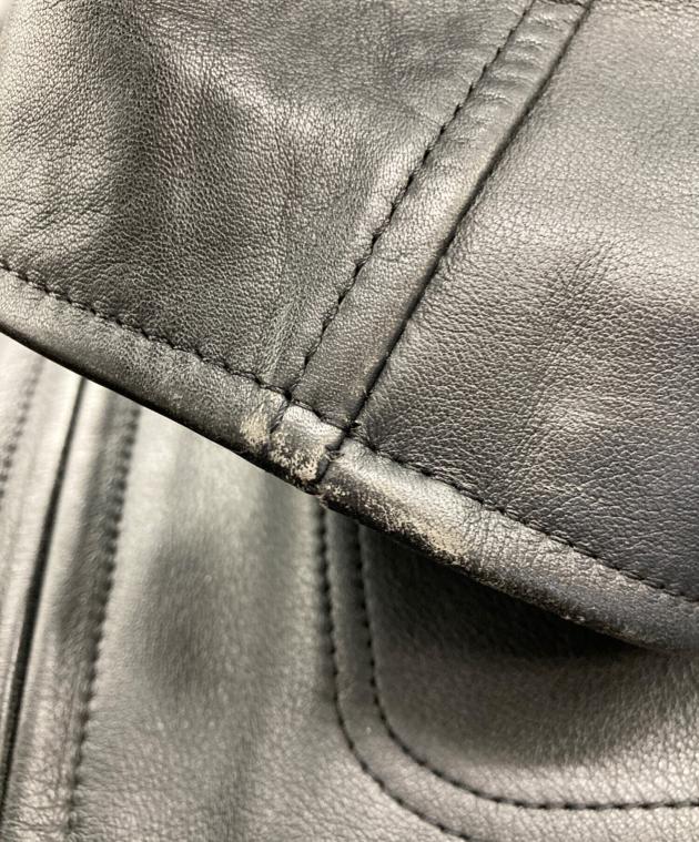 Harley Davidson シングルライダースジャケット グレー 中古・古着通販】HARLEY-DAVIDSON (ハーレーダビッドソン) シングル