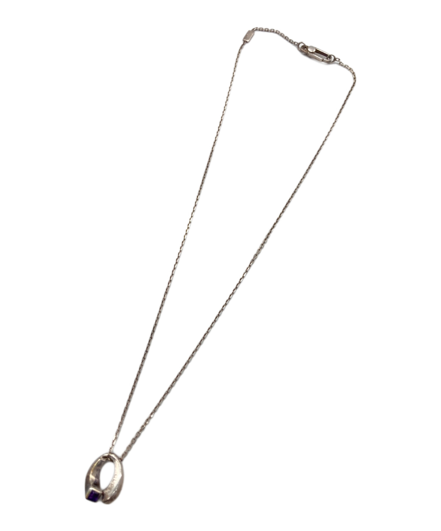 中古・古着通販】GUCCI (グッチ) シルバーネックレス｜ブランド・古着