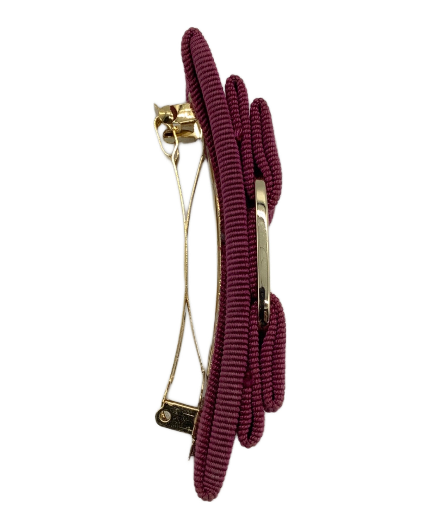 中古・古着通販】Ferragamo (フェラガモ) バレッタ パープル｜ブランド