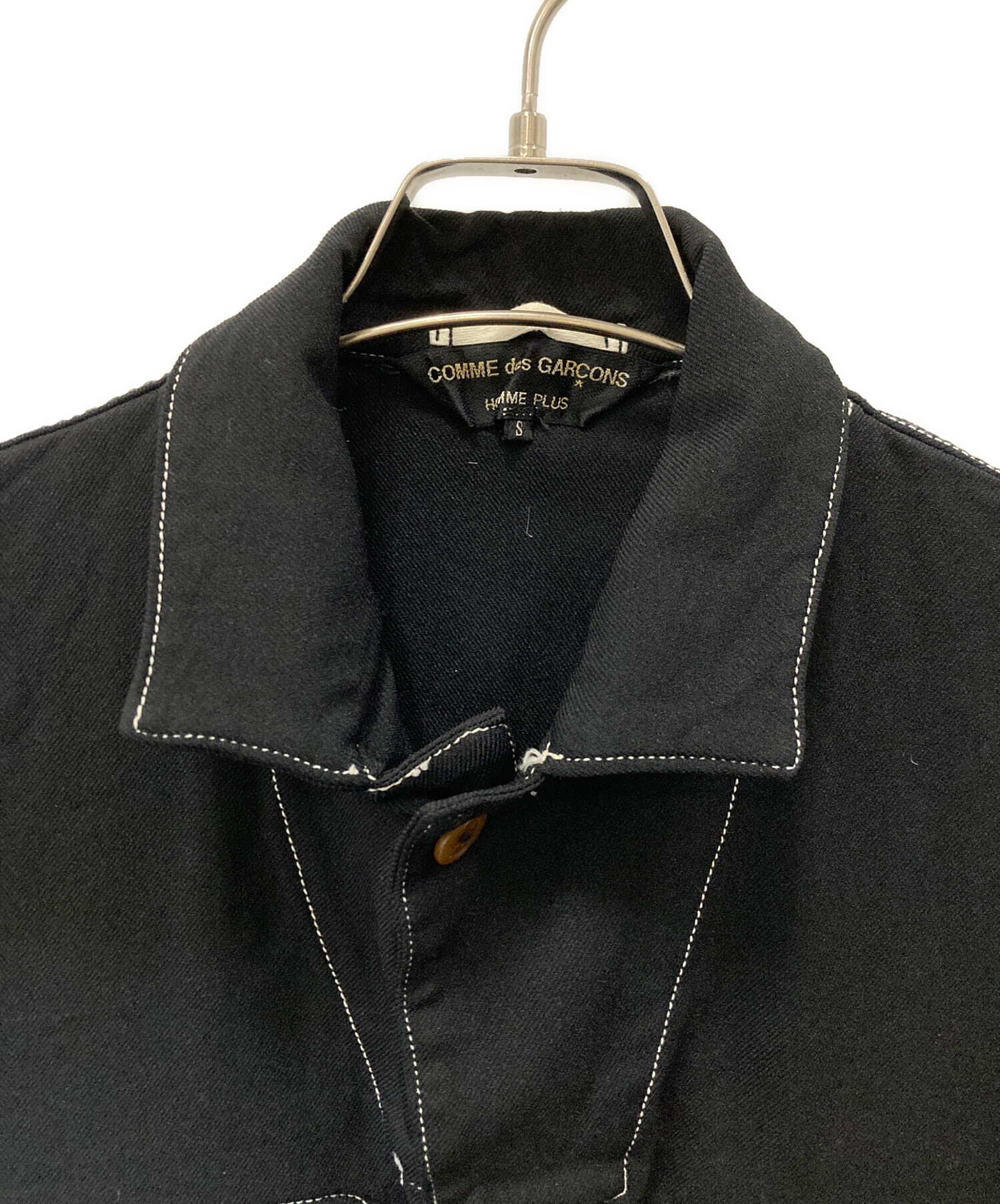 コムデギャルソンオムプリュス 09ss ストレッチ ジャンプスーツ 中古・古着通販】COMME des GARCONS HOMME PLUS (コムデギャルソンオム