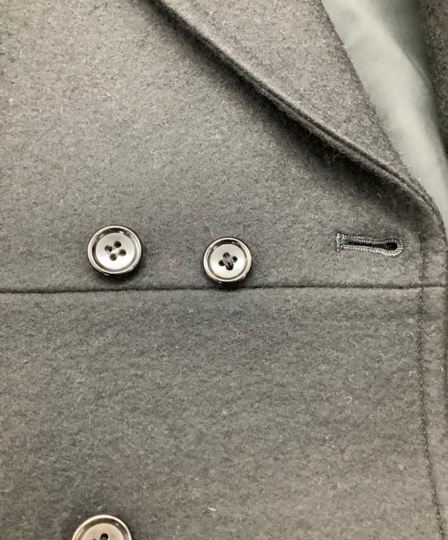 3463【希少デザイン・美品】コムデギャルソン スタッズ付 テーラードジャケット スタッズ】コムデギャルソン ウールギャバジン ジャケット (COMME des