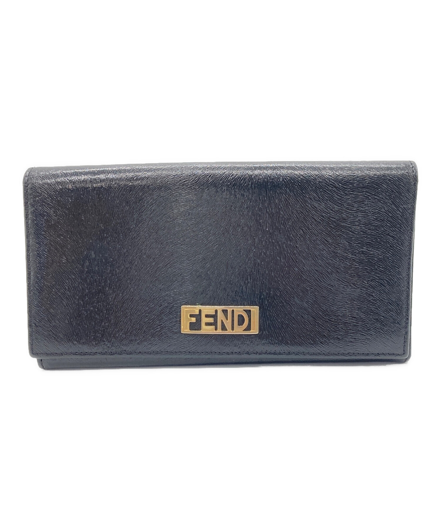 中古・古着通販】FENDI (フェンディ) 長財布 ブラック｜ブランド・古着