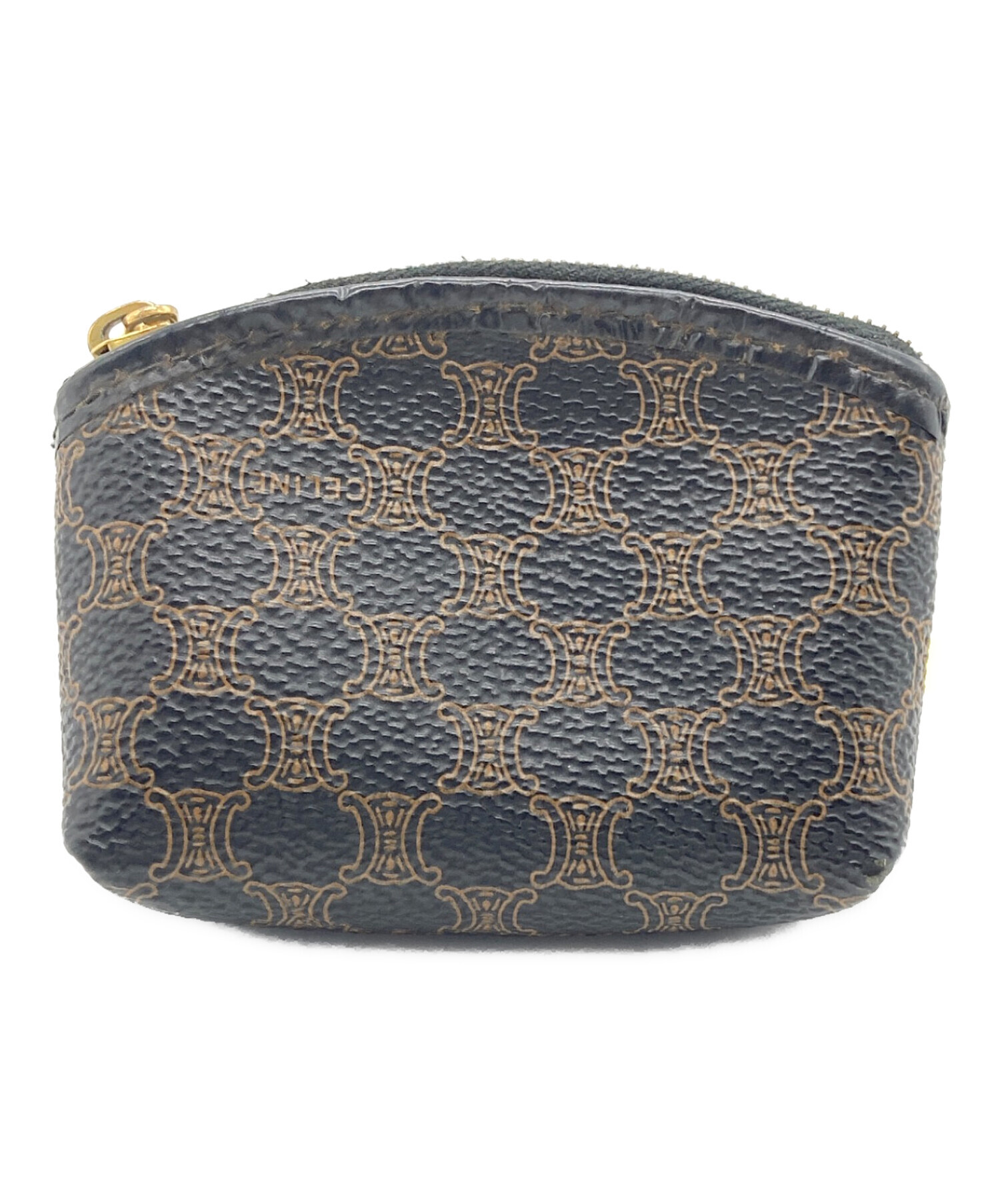 中古・古着通販】CELINE (セリーヌ) ミニポーチ ブラウン×ブラック 