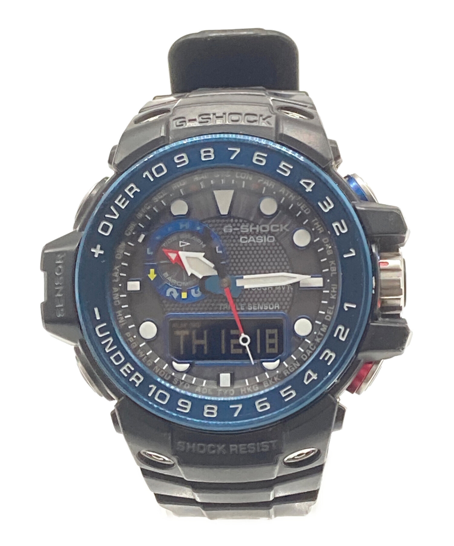 中古・古着通販】CASIO (カシオ) デジアナウォッチ ブラック｜ブランド