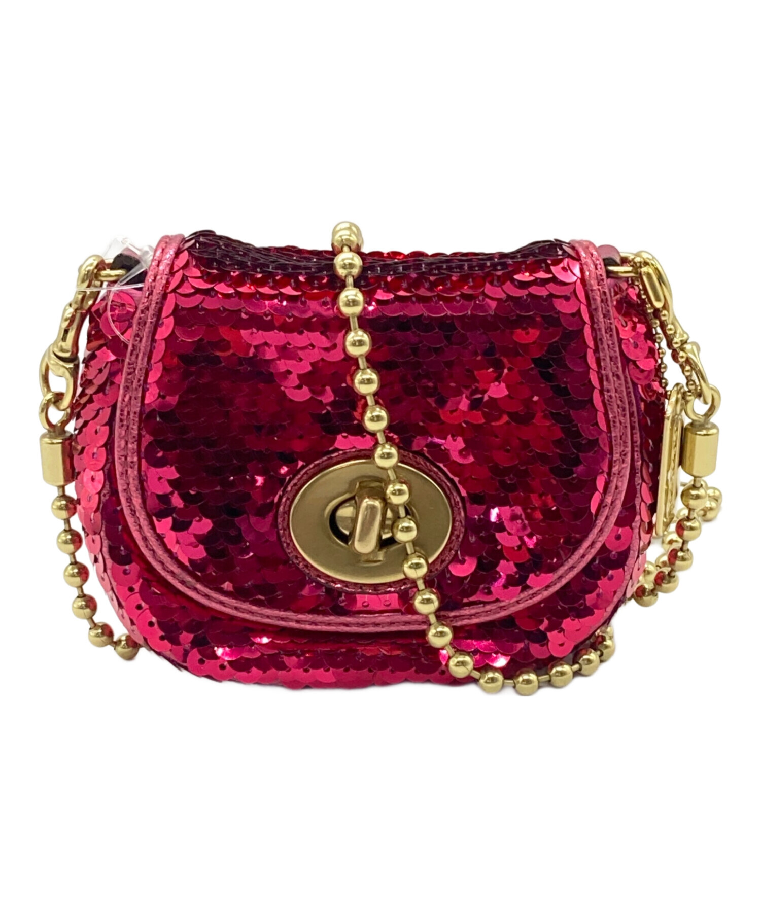 COACH コーチ ミニショルダーバッグ ピンク ☆匿名配送☆ gil3e