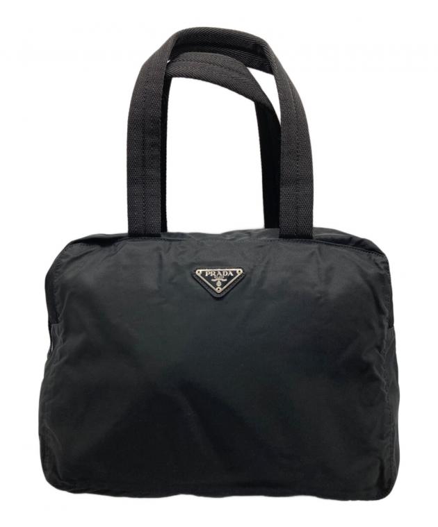 中古・古着通販】PRADA (プラダ) ハンドバッグ ブラック｜ブランド