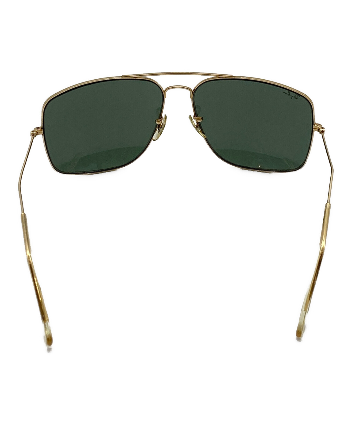 中古・古着通販】RAY-BAN (レイバン) サングラス ブラック×ゴールド