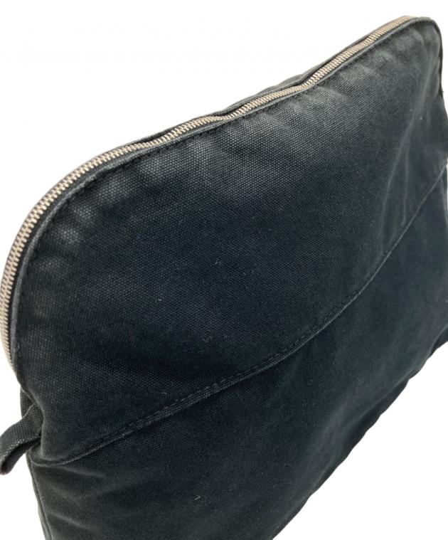 中古・古着通販】HERMES (エルメス) ボリードポーチGM ブラック
