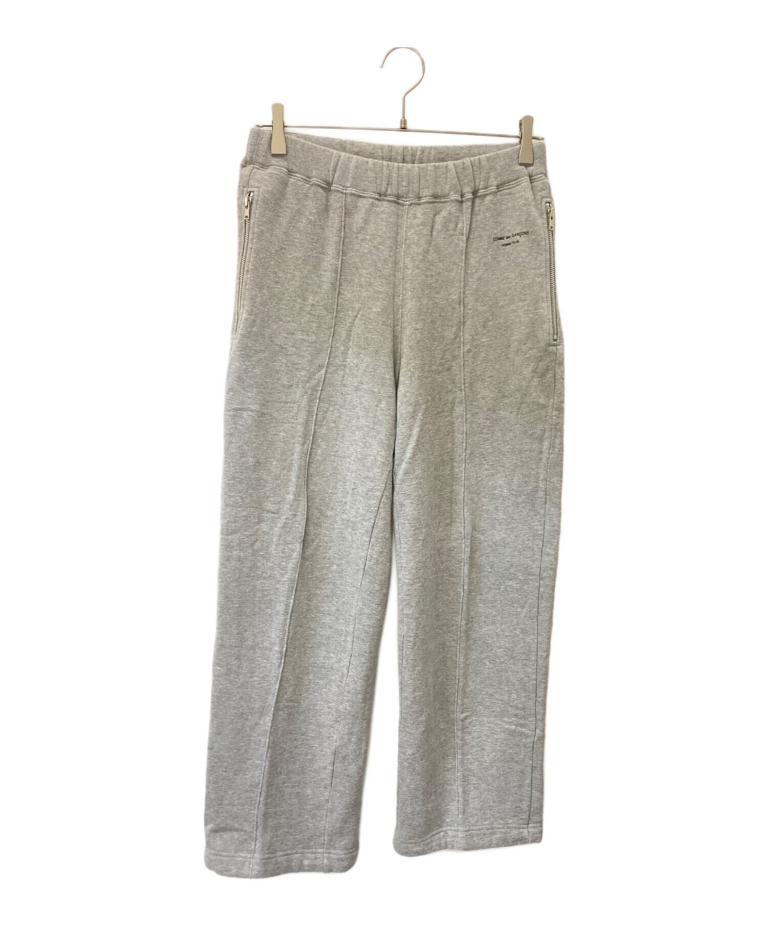 コムデギャルソン オム プリュス メタリック シルバー パンツ S 中古・古着通販】COMME des GARCONS HOMME PLUS (コムデギャルソンオム