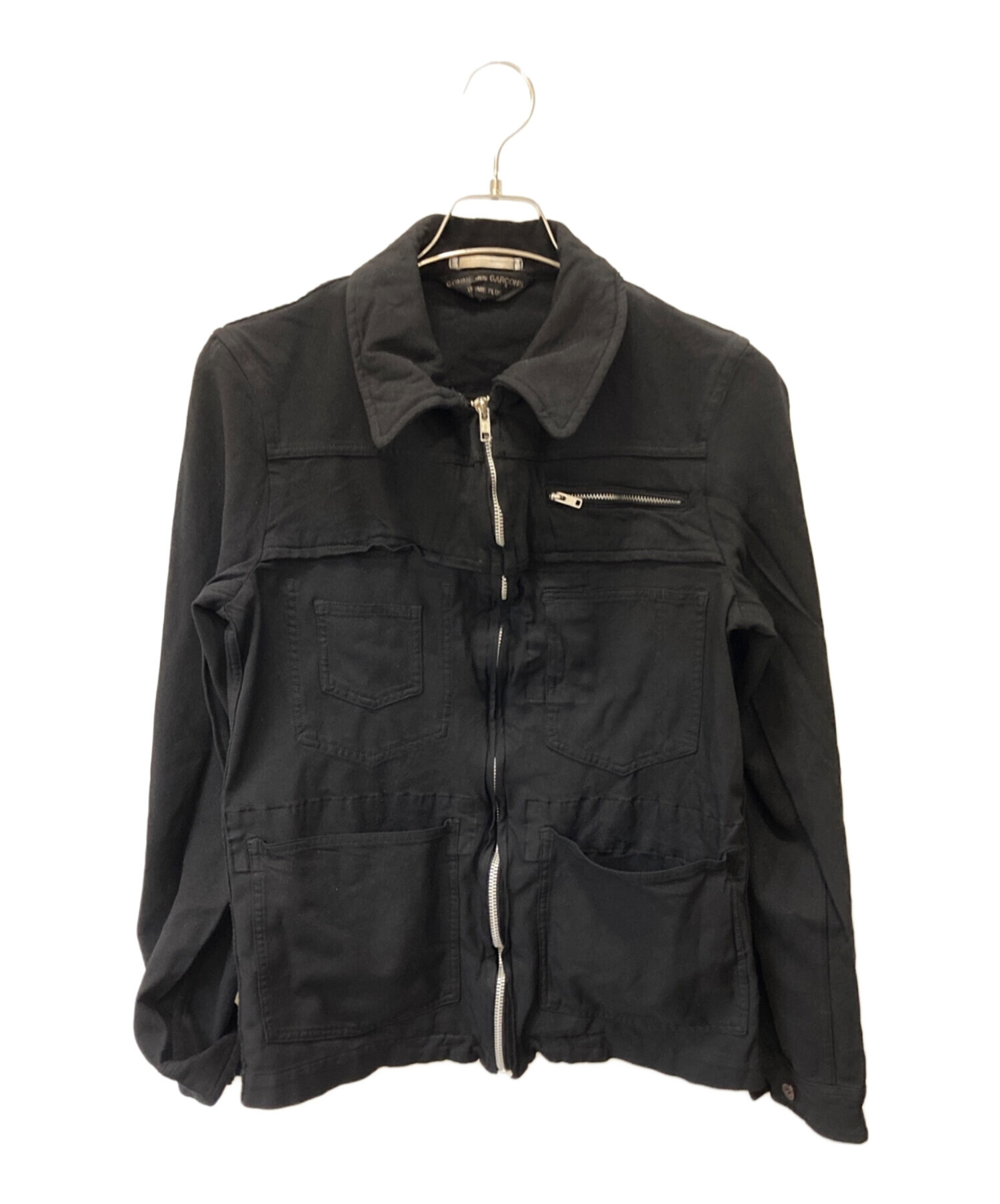コムデギャルソンオムプリュス　ジップジャケット 中古・古着通販】COMME des GARCONS HOMME PLUS (コムデギャルソンオム