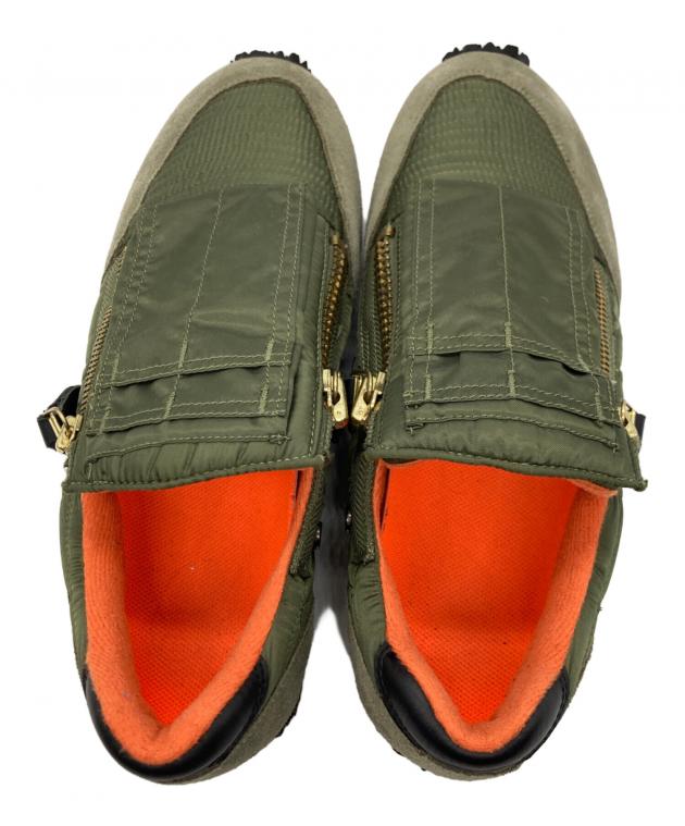 中古・古着通販】KAPITAL (キャピタル) MA-1スニーカー カーキ