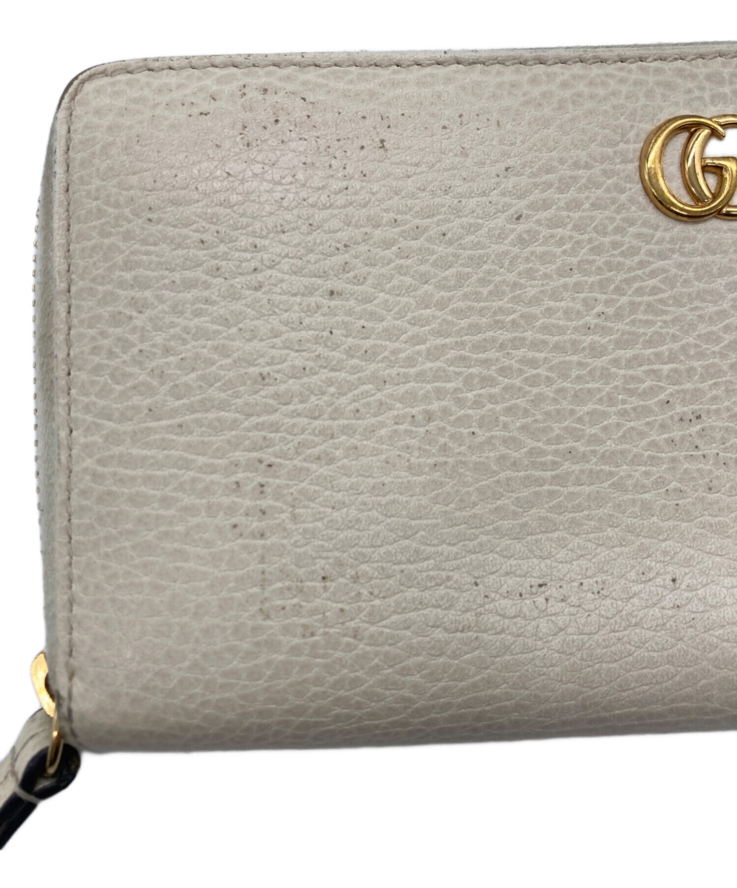中古・古着通販】GUCCI (グッチ) ダブルG ジップアラウンドウォレット