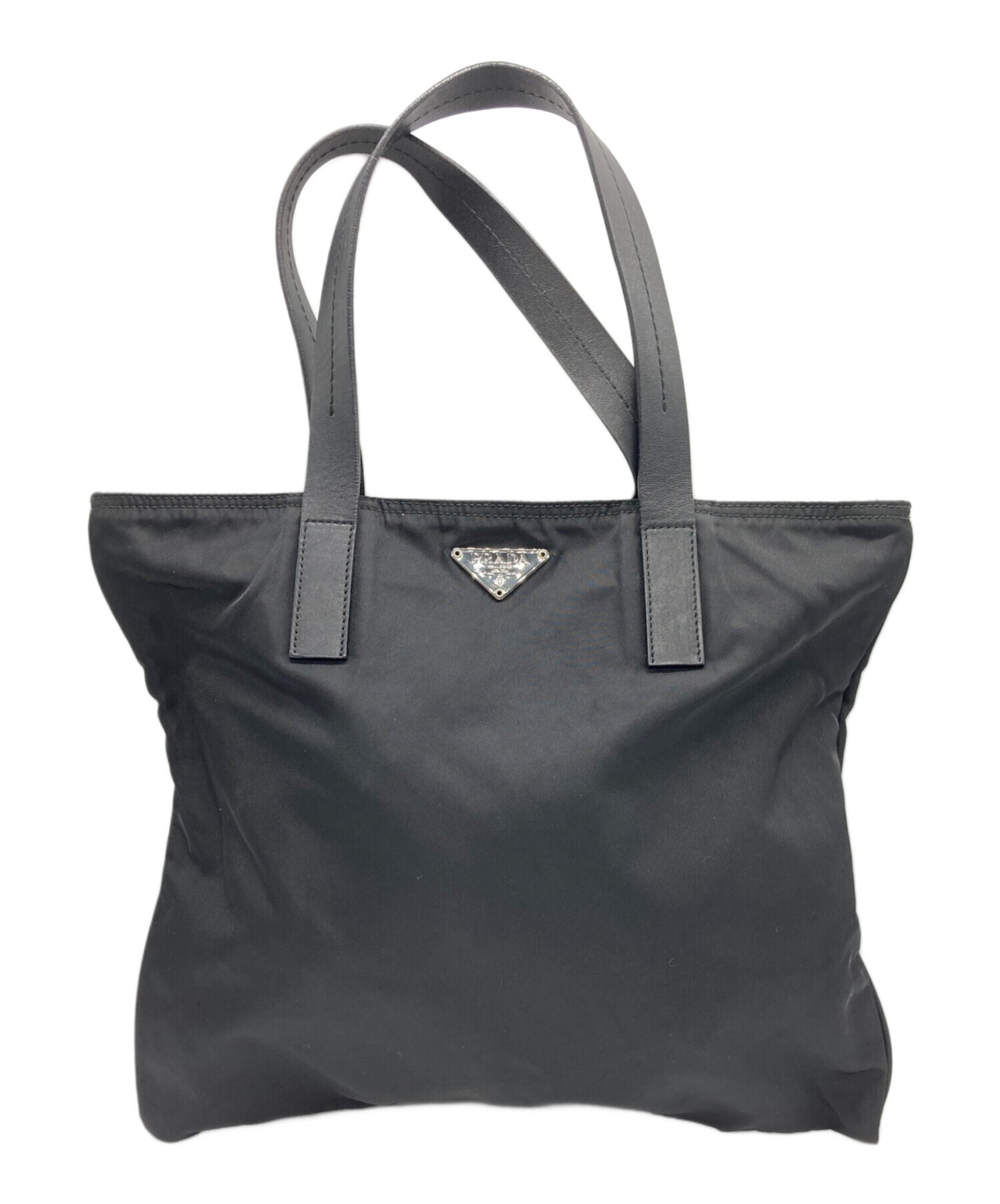 中古・古着通販】PRADA (プラダ) ナイロントートバッグ ブラック