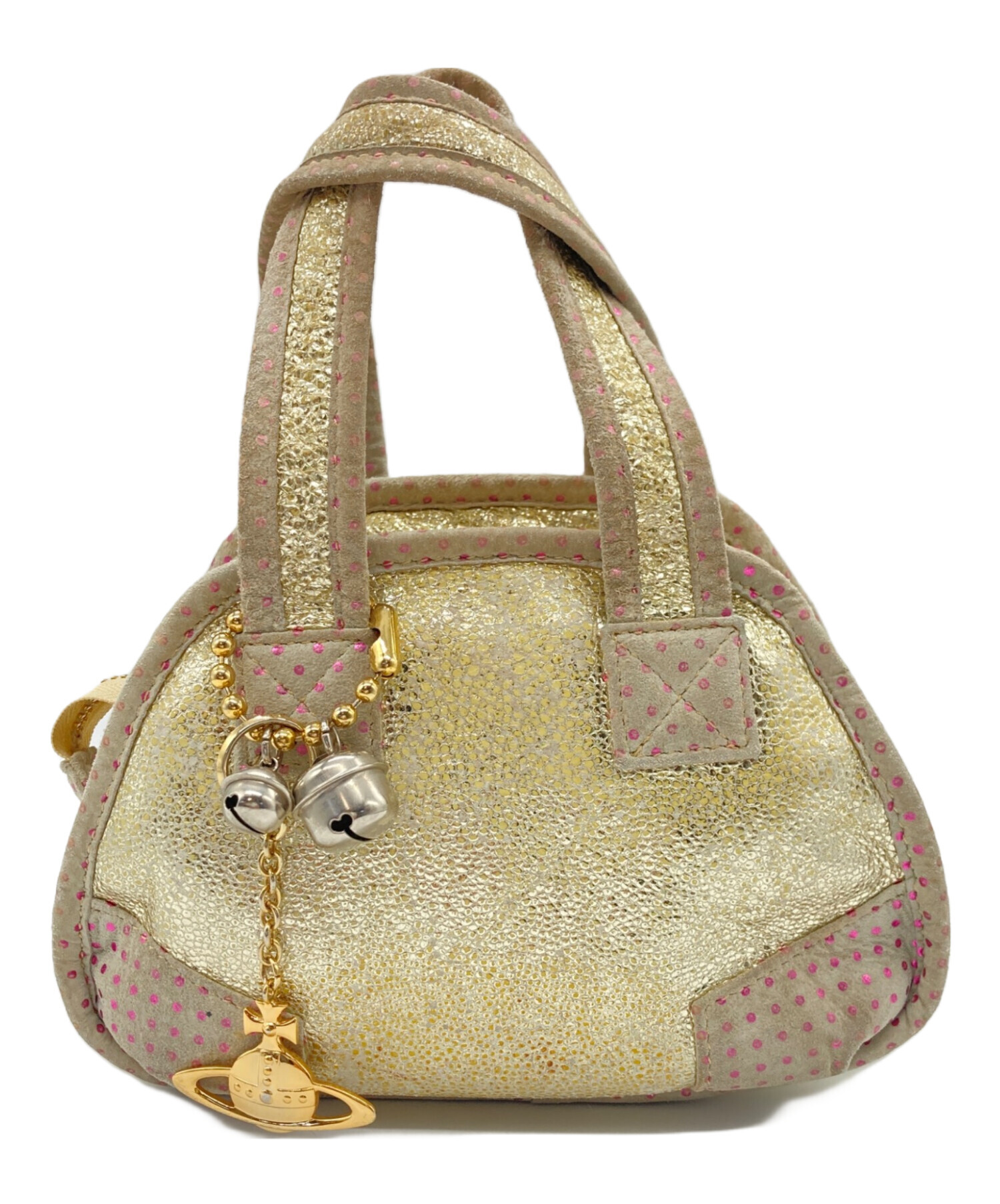 Vivienne Westwood ハンドバッグ ベージュ ヴィヴィアンウエストウッド 
