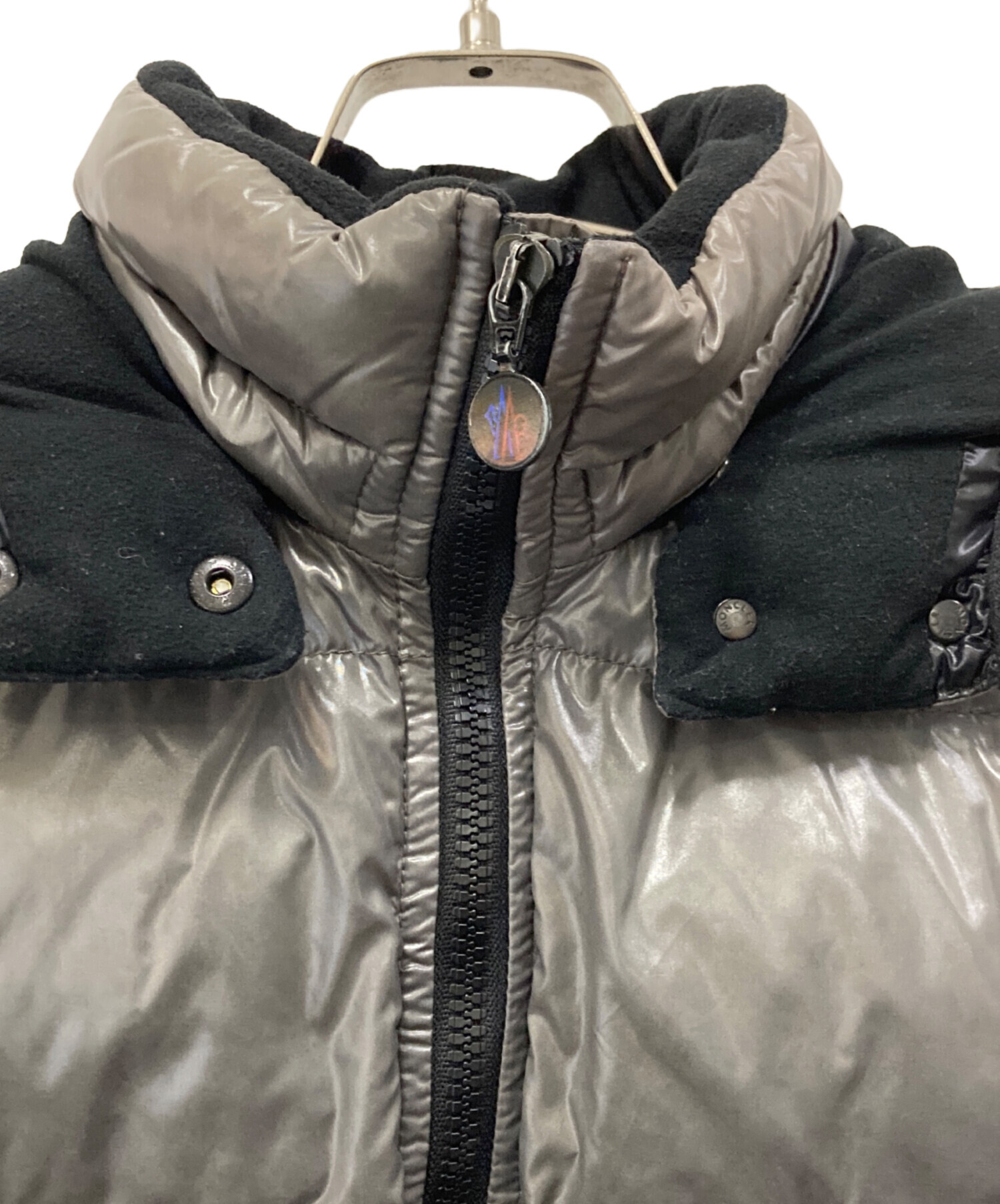 中古・古着通販】MONCLER (モンクレール) ダウンジャケット グレー