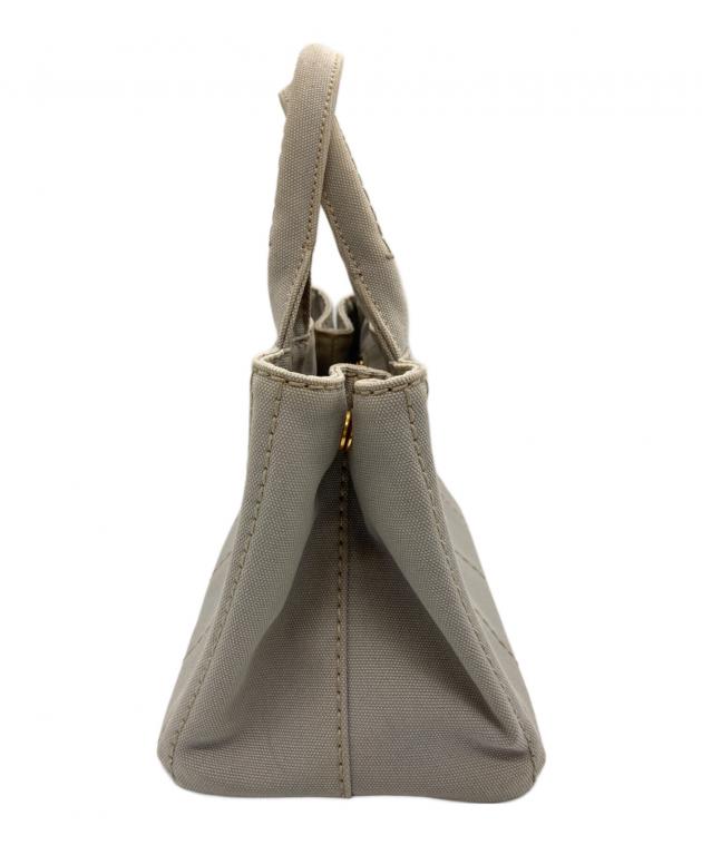 中古・古着通販】PRADA (プラダ) ハンドバッグ グレー｜ブランド・古着