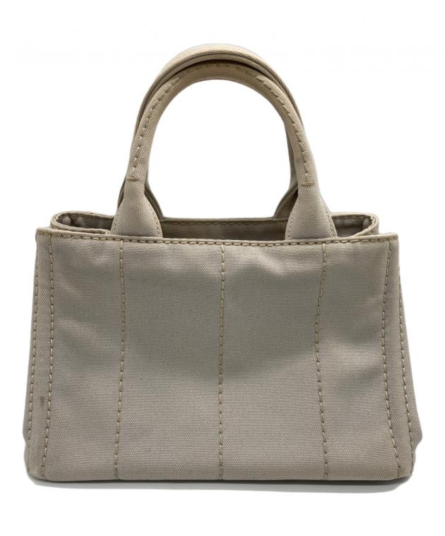 中古・古着通販】PRADA (プラダ) ハンドバッグ グレー｜ブランド・古着