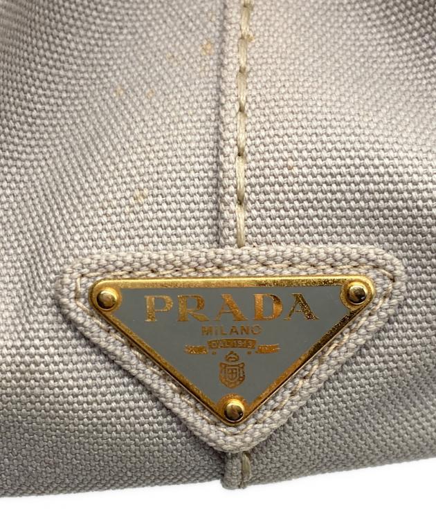 中古・古着通販】PRADA (プラダ) ハンドバッグ グレー｜ブランド・古着