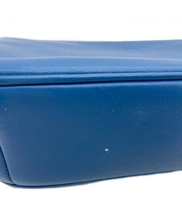 中古・古着通販】COACH (コーチ) アクセサリーポーチ ブルー｜ブランド