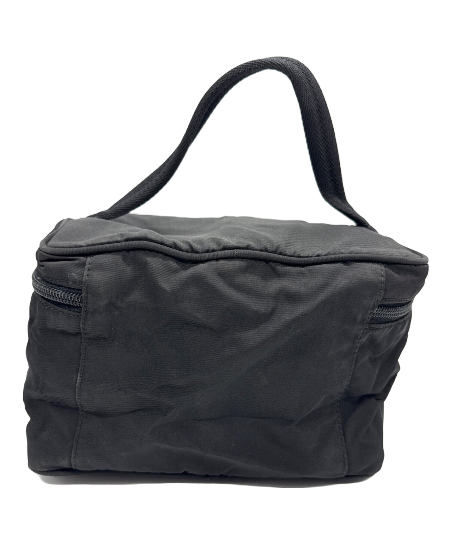 中古・古着通販】PRADA (プラダ) バニティバッグ ブラック｜ブランド 
