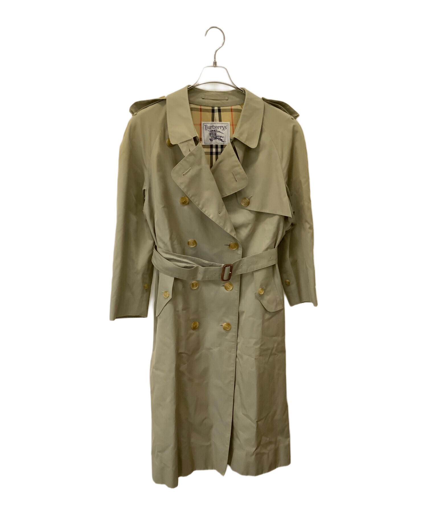 【BURBERRYS' バーバリー】トレンチコート　カーキ 中古・古着通販】Burberry's (バーバリーズ) トレンチコート カーキ