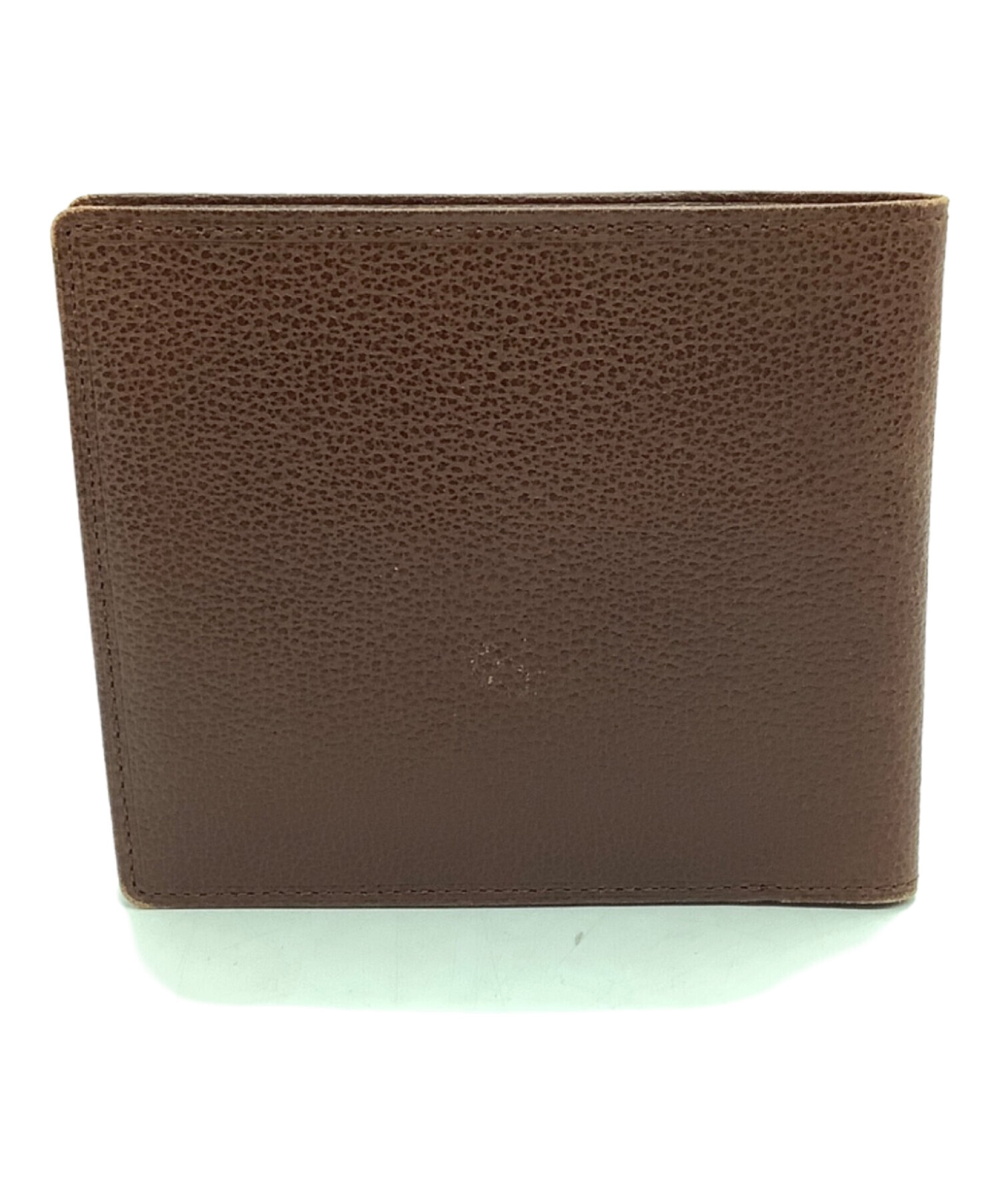 中古・古着通販】BURBERRY (バーバリー) 2つ折り財布 ブラウン