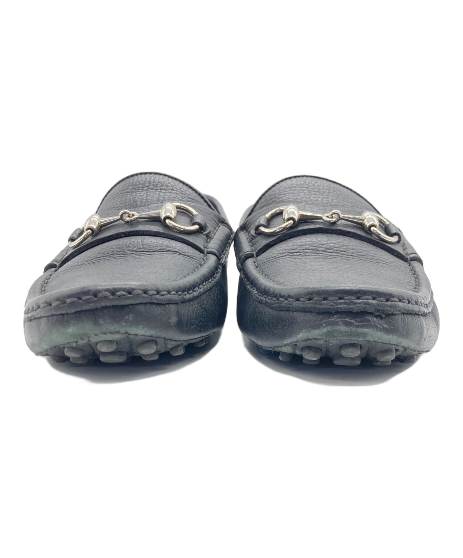 中古・古着通販】GUCCI (グッチ) ホースビットドライビングシューズ